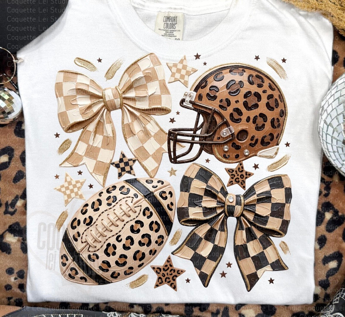 Football and bows