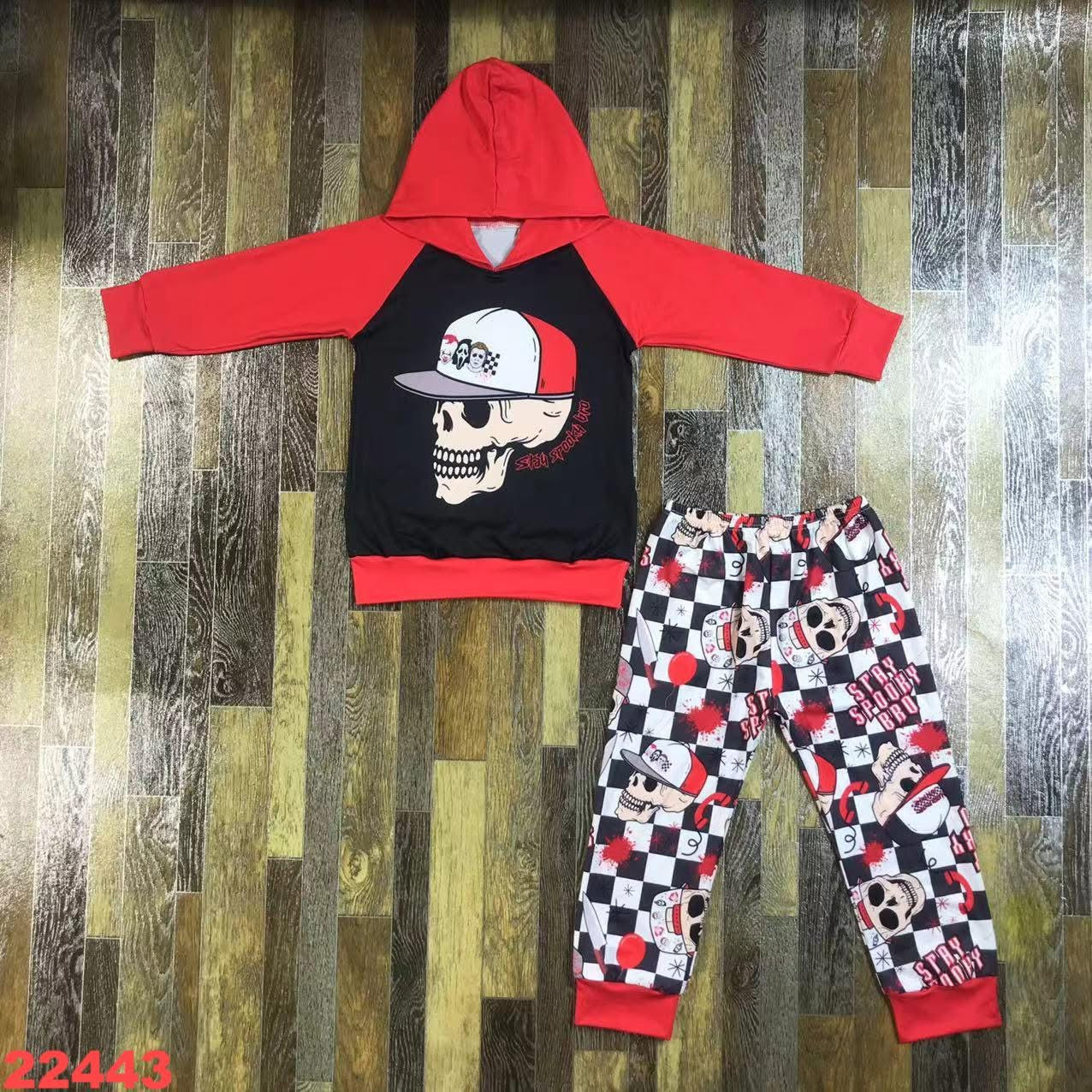 Halloween Skeleton Boys Set