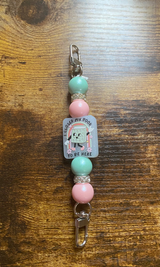 I Closed My Book To Be Here