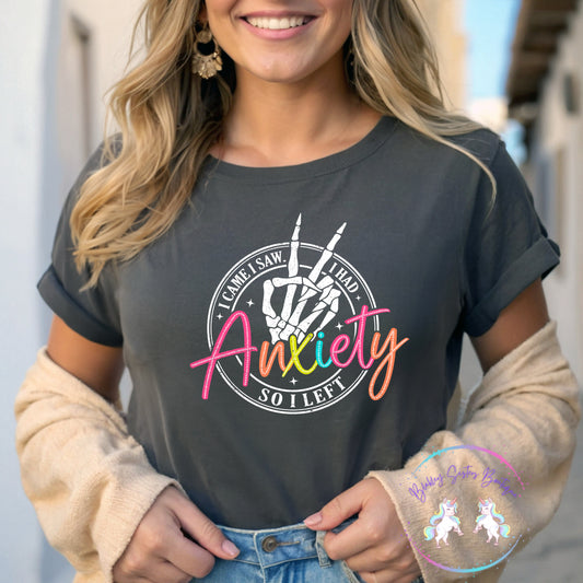 I Had Anxiety So I Left