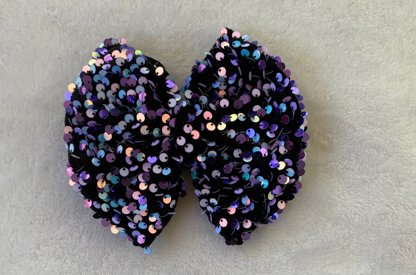 Purple Sequin Velvet