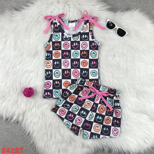 Smiley Short Set