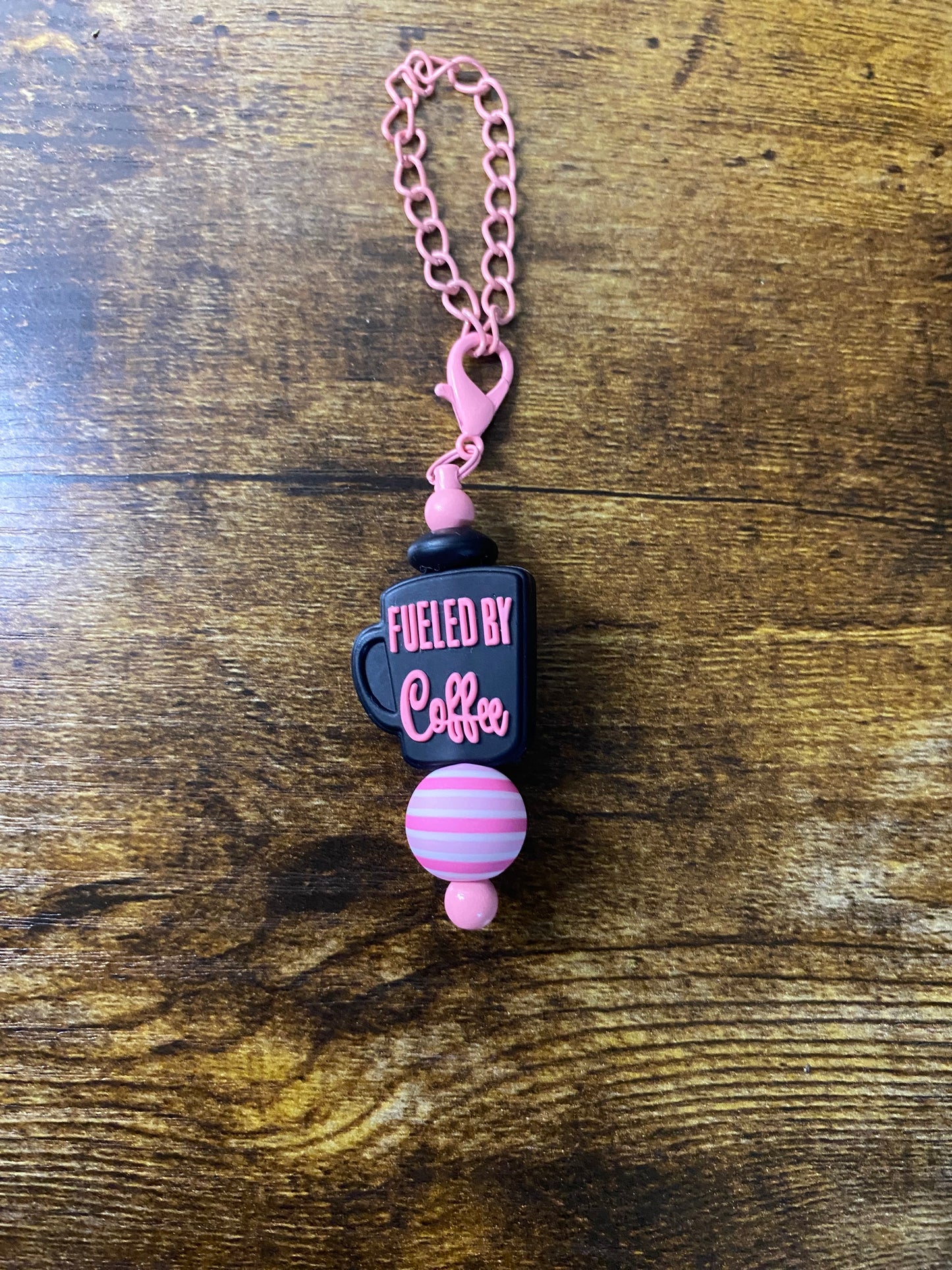 Fueled By Coffee Cup Charm