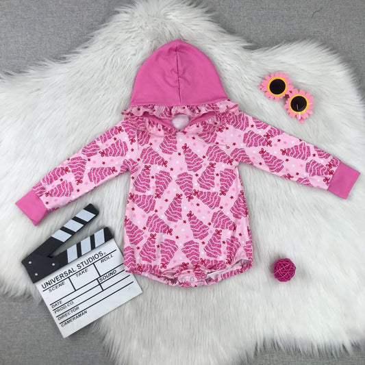 Pink Tree Romper
