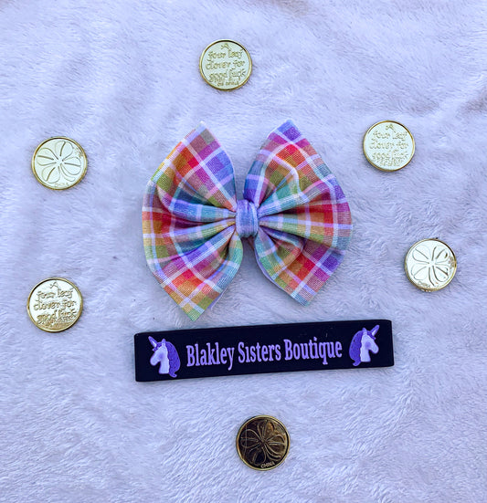 St Patrick’s Day Velvet Plaid