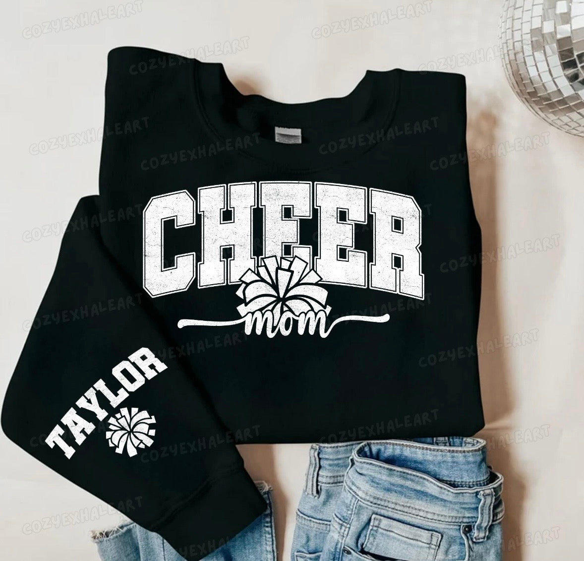 Cheer mom (leave note with name)