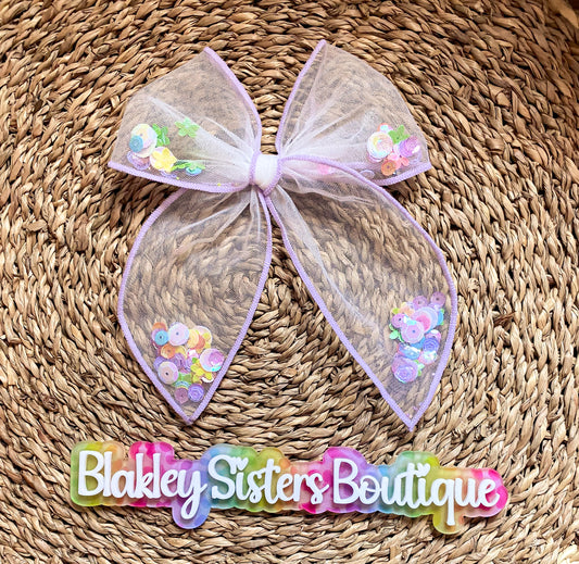 Sequin Shaker Bow