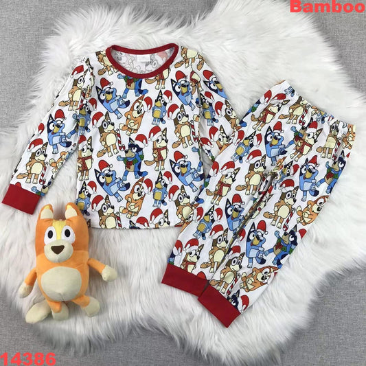 Blue Bamboo Pajamas