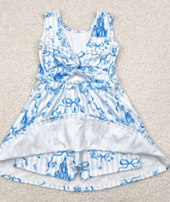 Blue Castle Athletic Dress