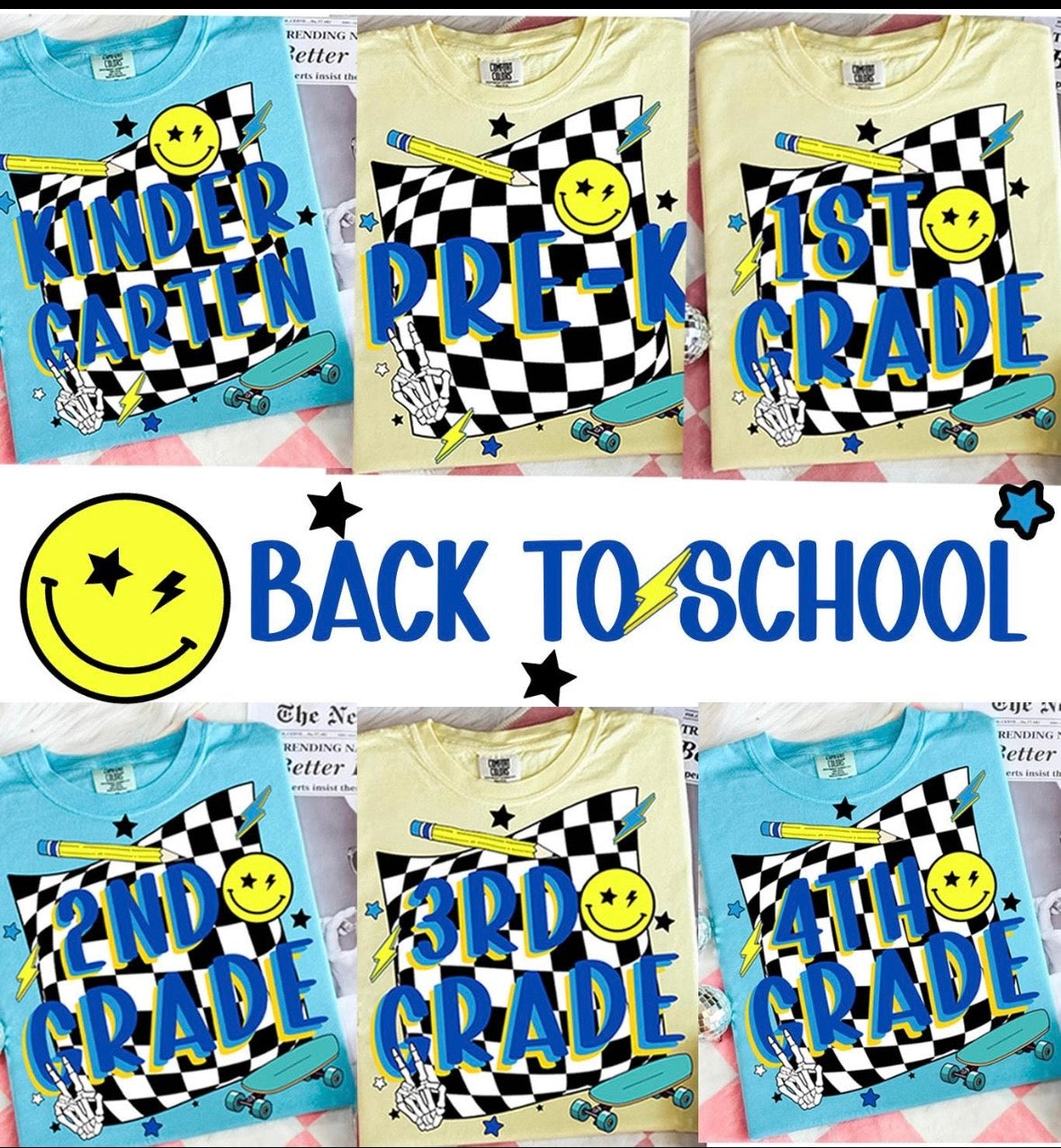 Smile Grade Shirt (Leave a note with grade needed)