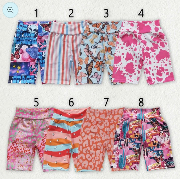 Kids Biker Shorts