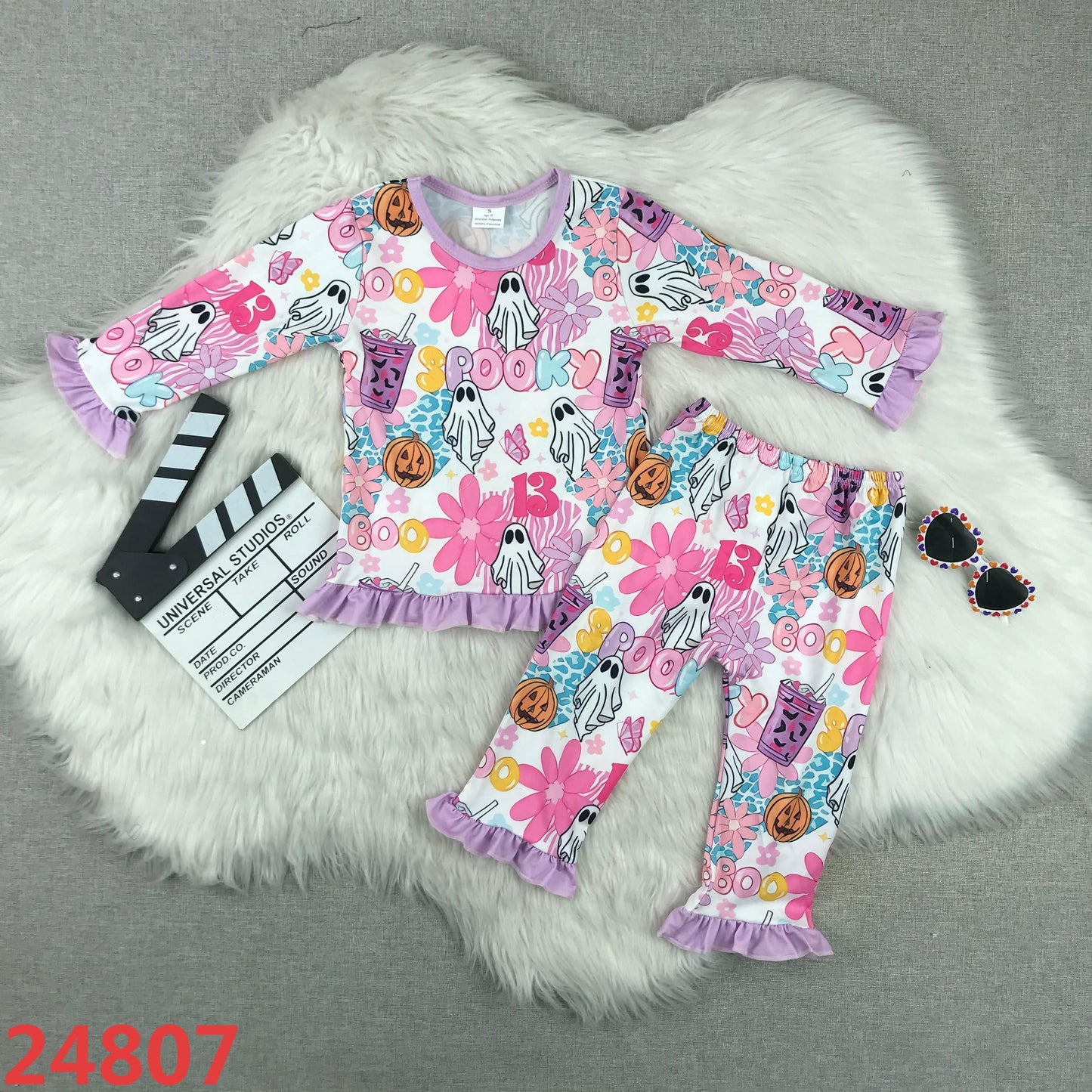 Neon Ghost Pajamas