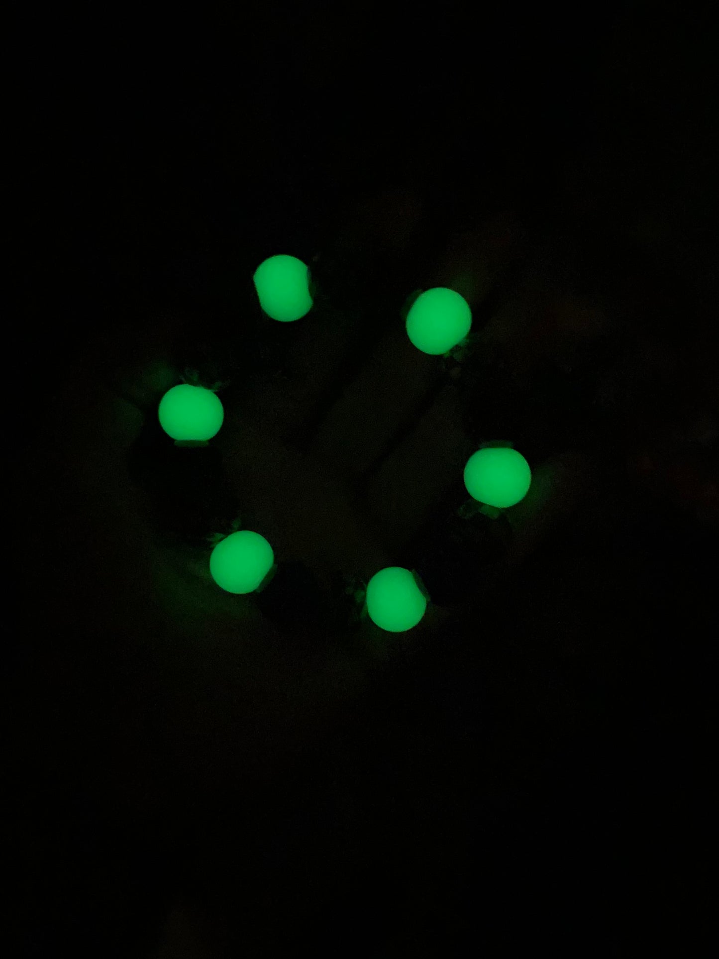 Green Check Wristlet Glow In The Dark