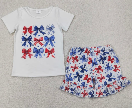 Bow 4th Of July Set