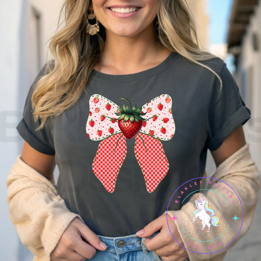Strawberry Bow