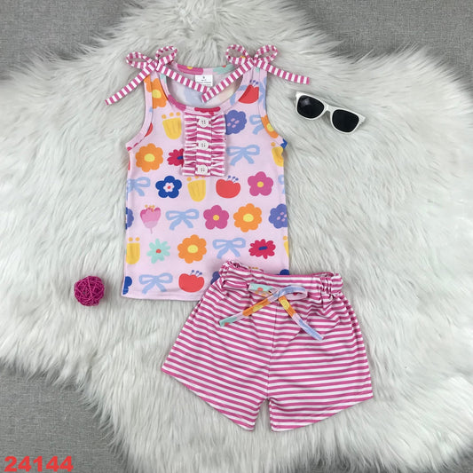 Flower Short Set