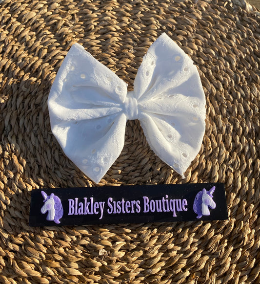 White Eyelet