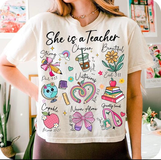She Is A Teacher
