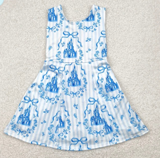 Blue Castle Athletic Dress
