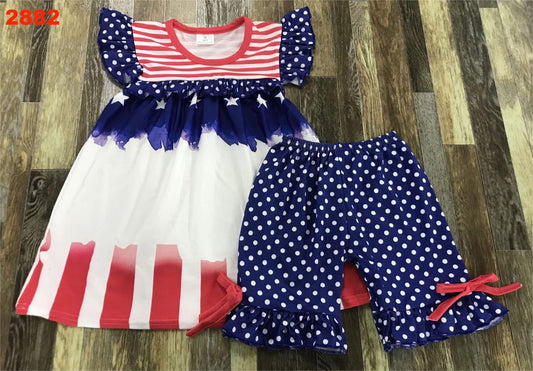 Girls 4th Of July Set