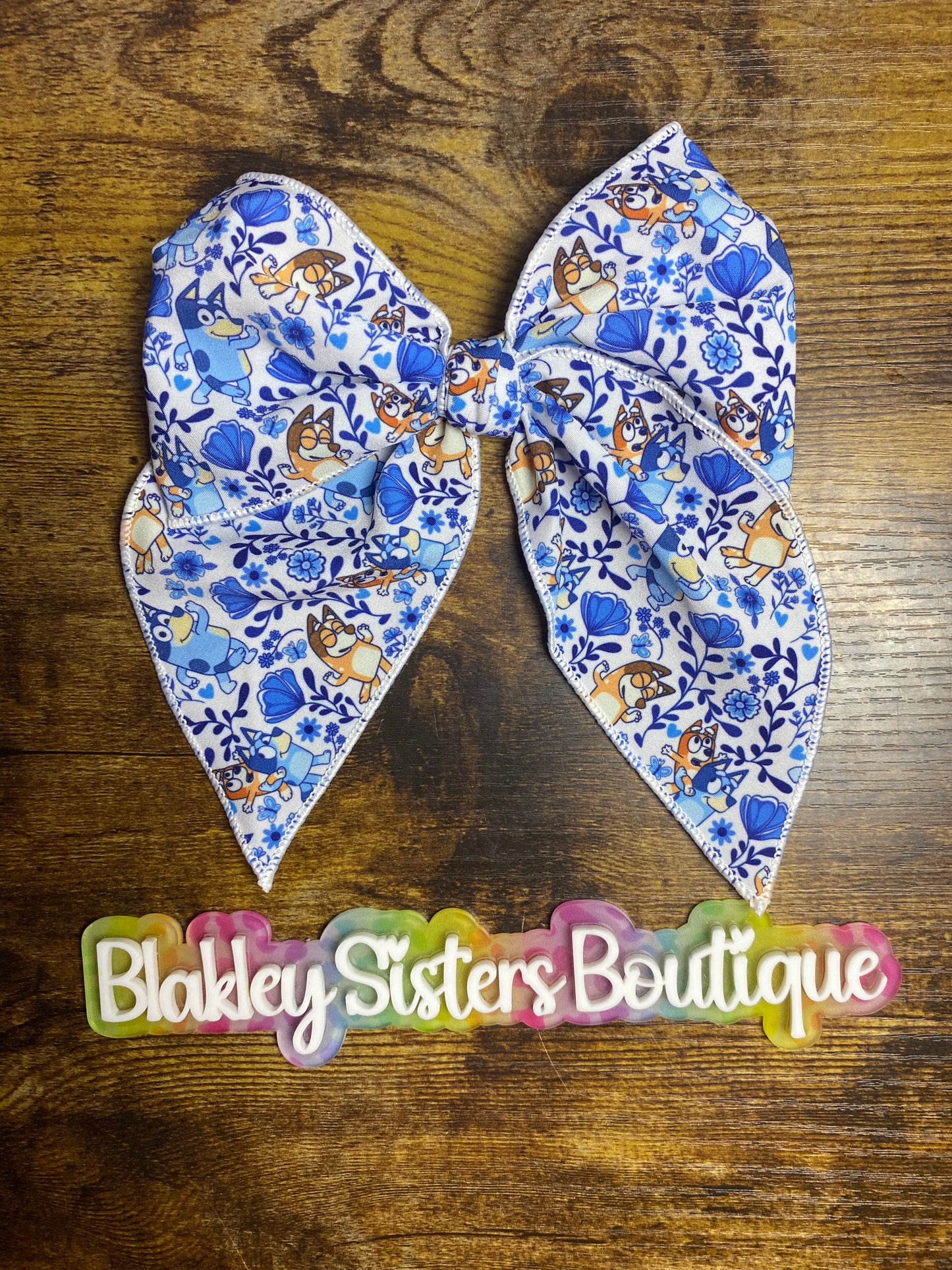 Blue Bow