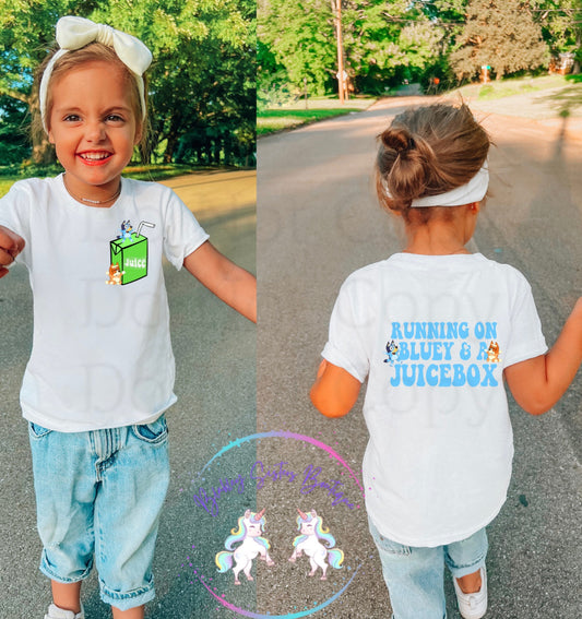 Running On Blue And A Juicebox