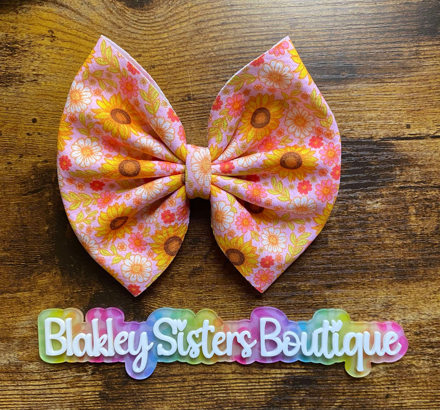 Sunflower Bow