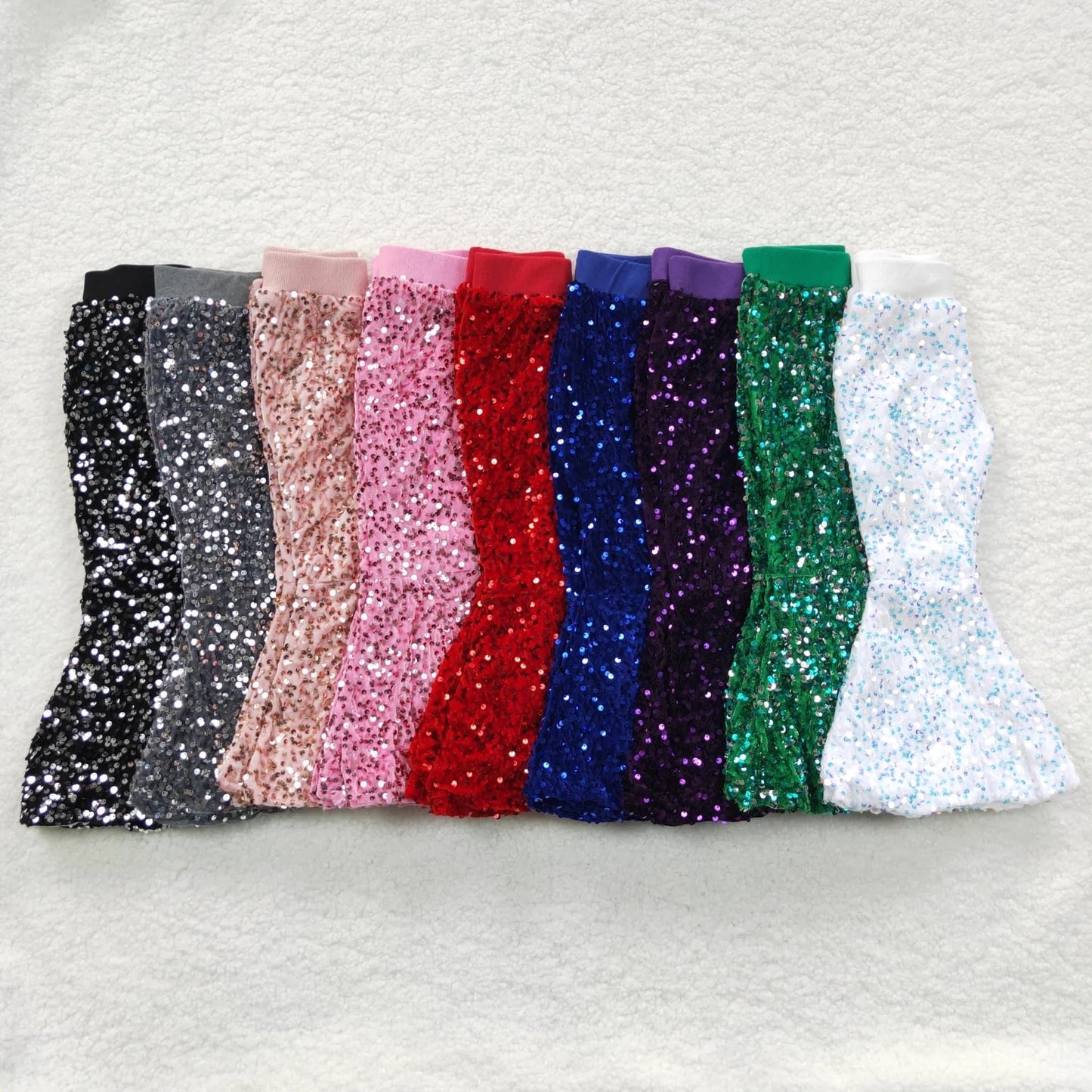 Velvet Sequin Pants