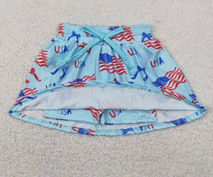 4th Of July Skort (leave note white design needed)