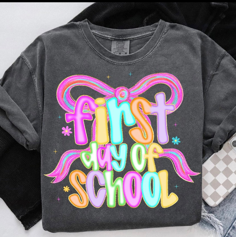 First Day Of School