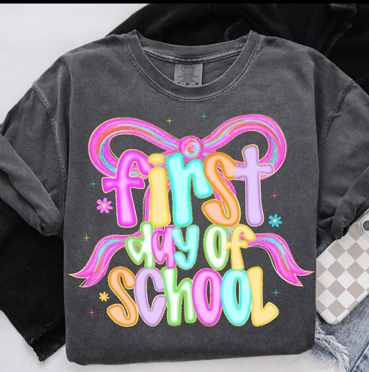 First Day Of School