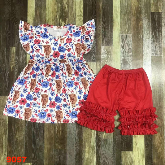 Cow 4th Of July Set