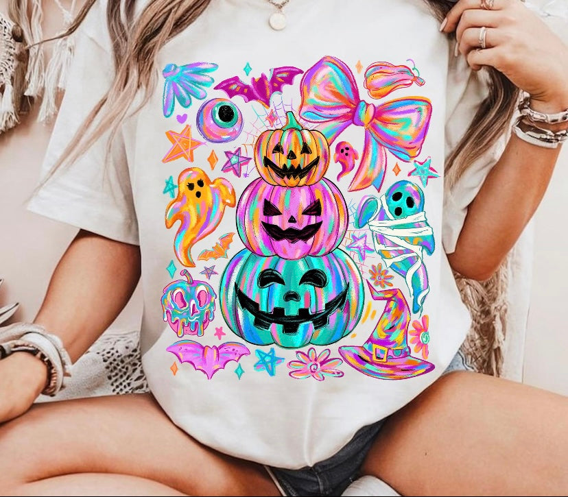 Neon Pumpkins