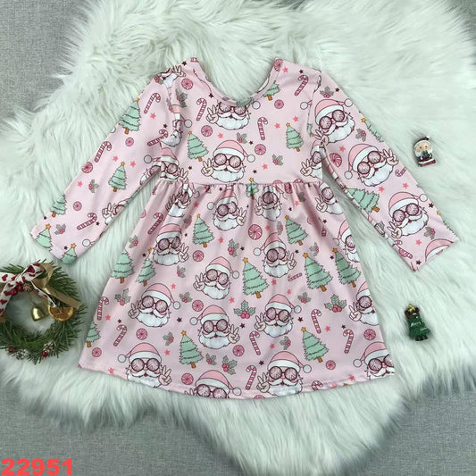Pink Santa Dress