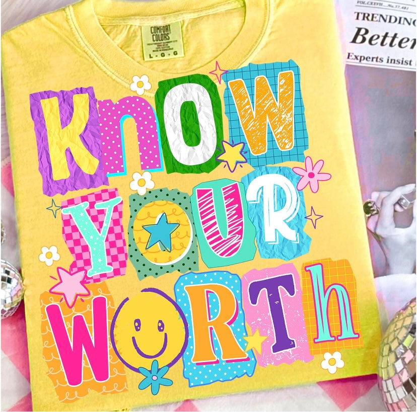 Know Your Worth