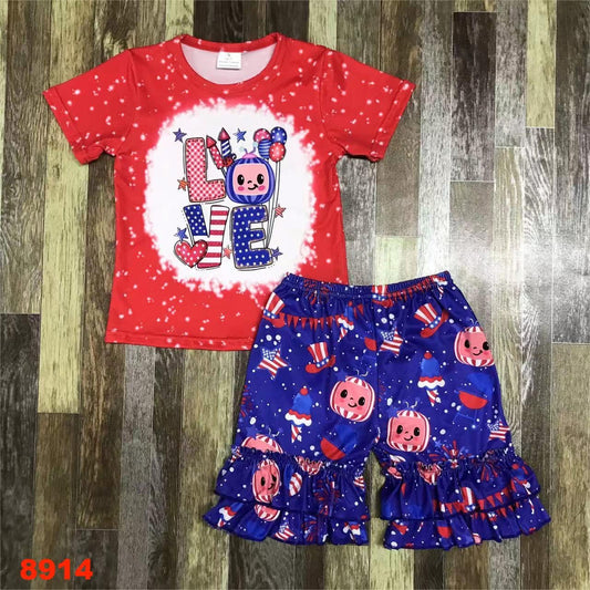 Melon 4th Of July Set