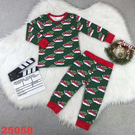Red Truck Pajamas