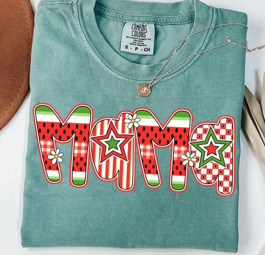 Mama Watermelon Print