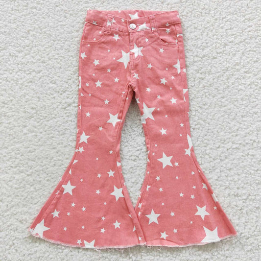 Star Denim Bell Pants