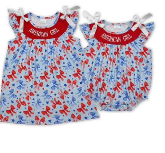 American Girl Dress Or Romper