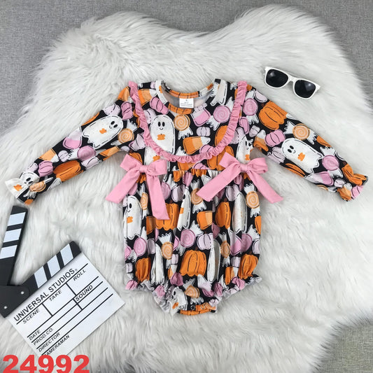 Ghost Halloween Romper
