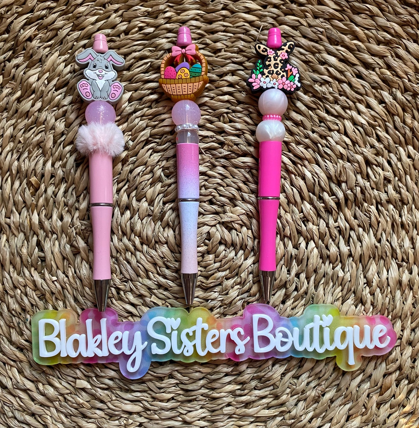 Easter Beaded Pens