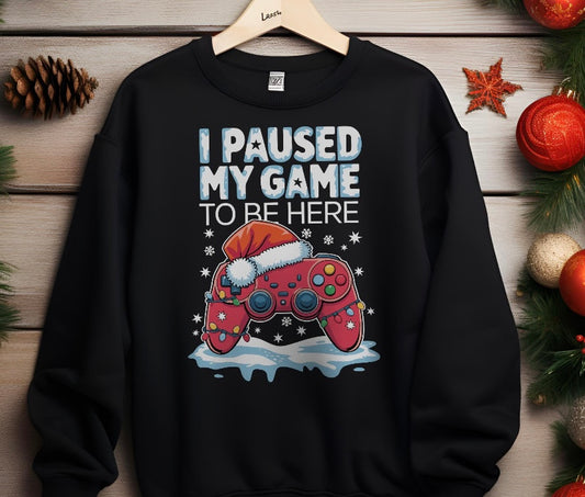 Paused My Game To Be Here