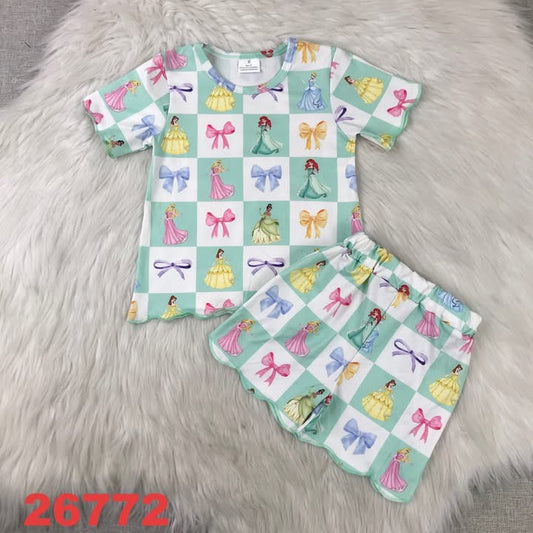 Princess scalloped set