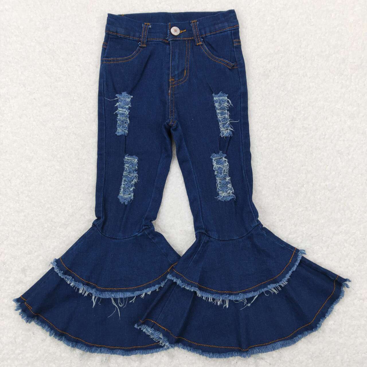 Denim Bell Pants