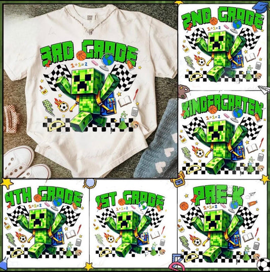 Boys Grade Shirt (Leave a note with grade needed)
