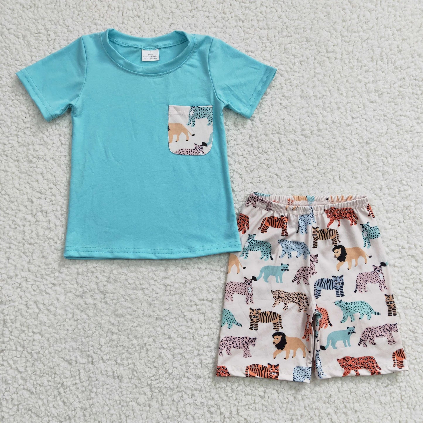 Zoo Animal Short Set