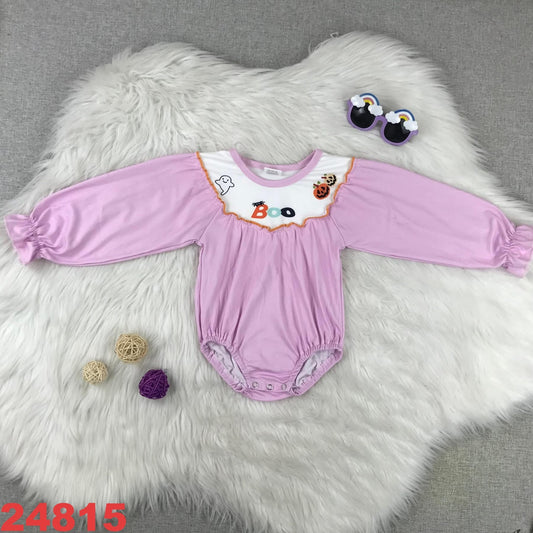 Boo Halloween Romper
