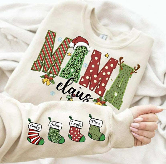 Mama Claus (leave a note with names)