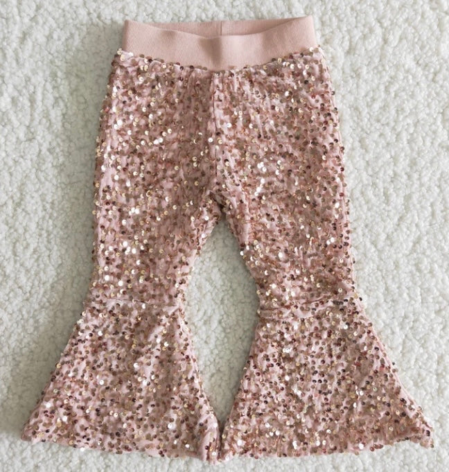 Velvet Sequin Pants